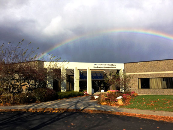 New England Cord Blood Bank Entrance