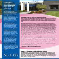 NECBB Spring Newsletter 2015 NECBB Spring Newsletter 2015